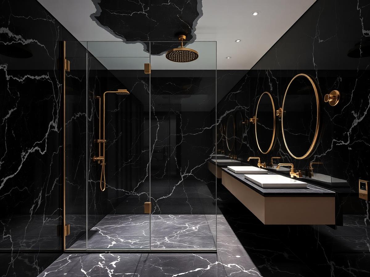 Spring · Frameless Glass Shower