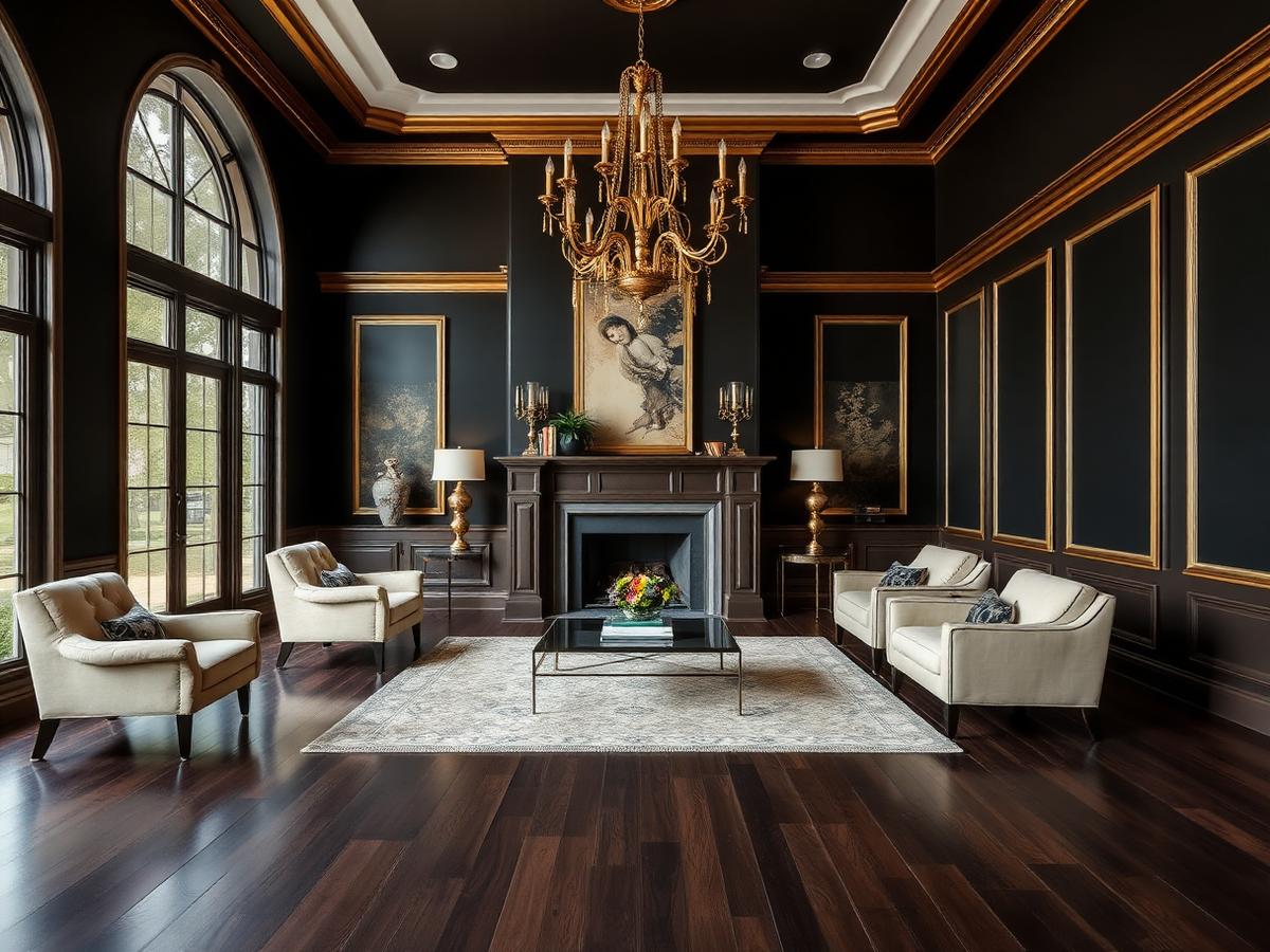 West U · Wide-Plank Living Room