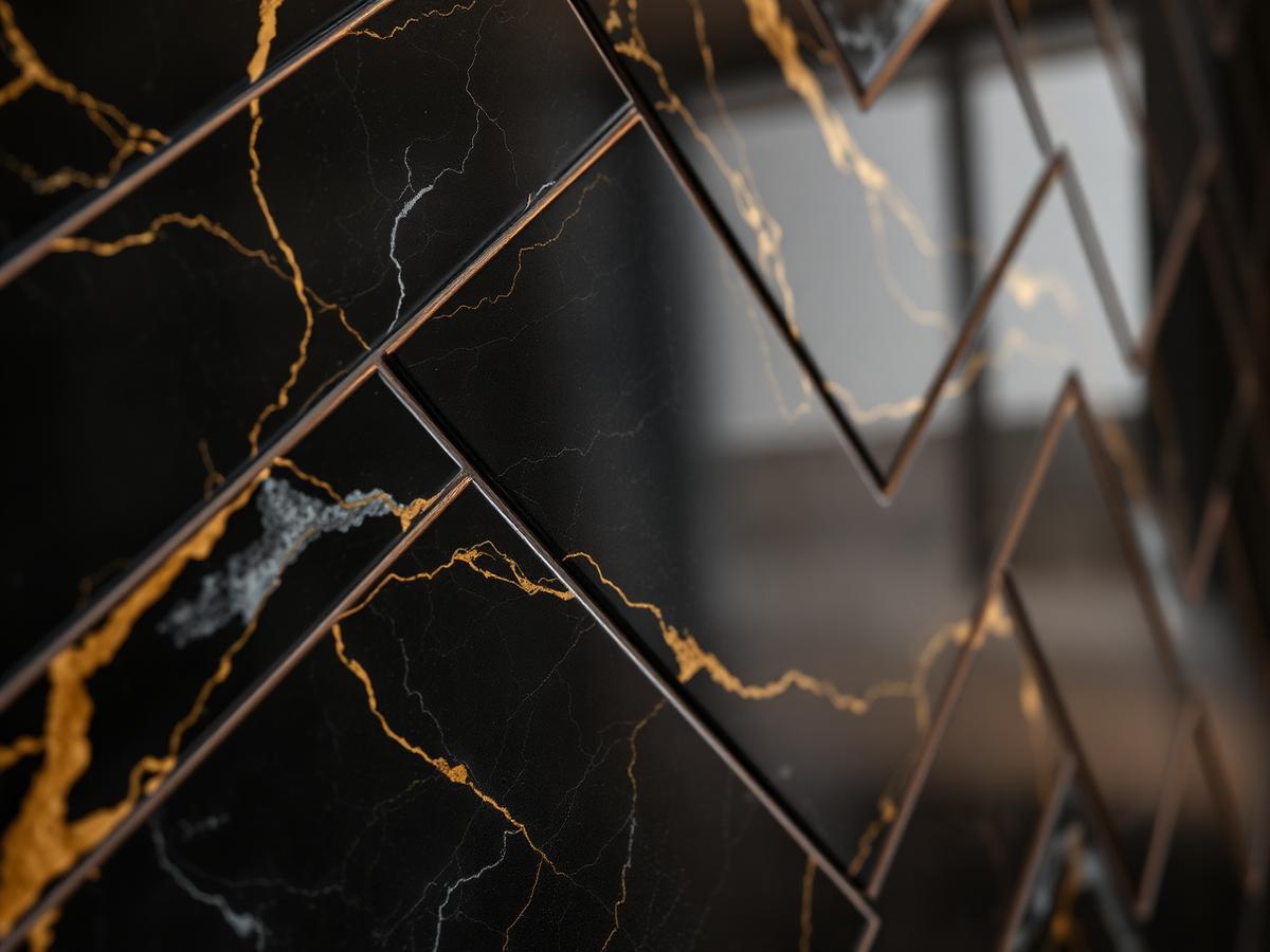 Tile work by Clutch City Construction in Houston